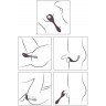 Фиолетовый универсальный вибратор Remote Controlled Couples Vibrator