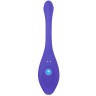 Фиолетовый гибкий вибростимулятор с пультом ДУ Anywhere Vibe 