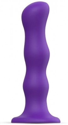 Фиолетовая насадка Strap-On-Me Dildo Geisha Balls size XL