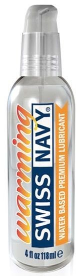 Разогревающий лубрикант на водной основе Swiss Navy Warming Lube - 118 мл.