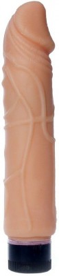 Телесный вибратор-реалистик Real Skin - 22 см.