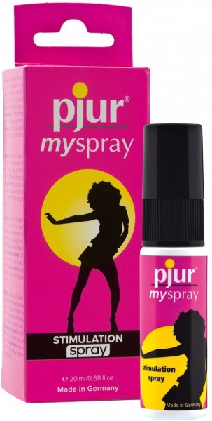 Возбуждающий женский спрей pjur MYSPRAY - 20 мл.