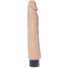 Телесный вибратор Real Skin - 23 см.