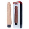 Телесный вибратор Real Skin - 23 см.