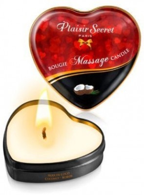 Массажная свеча с ароматом кокоса Bougie Massage Candle - 35 мл.