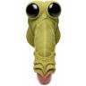 Фантазийный фаллоимитатор Swamp Monster Green Scaly Silicone Dildo - 23,9 см.
