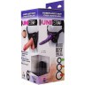 Трусики Harness с двумя насадками UNI strap - 17,5 и 18 см.