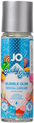 Смазка на водной основе Candy Shop Bubblegum с ароматом жвачки - 60 мл.