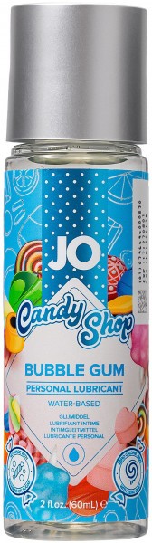 Смазка на водной основе Candy Shop Bubblegum с ароматом жвачки - 60 мл.