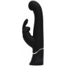Черный вибратор-кролик G-Spot Stroking Vibrator - 24,2 см.