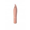 Бежевый мини-вибратор Airy’s Mystery Arrow - 15,2 см.