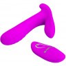 Лиловый мультифункциональный вибратор Remote Control Massager