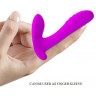 Лиловый мультифункциональный вибратор Remote Control Massager