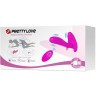 Лиловый мультифункциональный вибратор Remote Control Massager