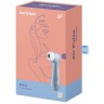 Голубой вакуум-волновой стимулятор клитора Satisfyer Pro 2