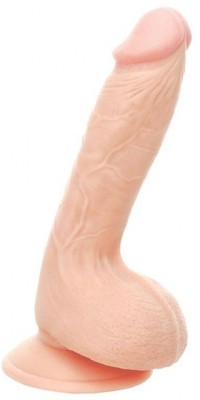 Реалистичный фаллоимитатор G-GIRL STYLE 7INCH DONG WITH SUCTION CAP - 17,8 см.