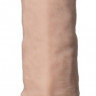 Телесный фаллоимитатор на присоске Real Skin Model 1 - 17,8 см.