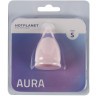 Розовая менструальная чаша Aura S