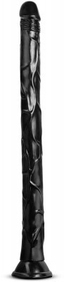 Черный фаллоимитатор-гигант Black Mamba 19Inch Long Dildo - 48,5 см.