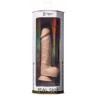 Телесный фаллоимитатор на присоске Real Skin Model 1 - 21 см.