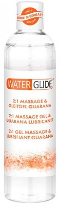 Гель-смазка 2-в-1 MASSAGE   LUBRICANT GUARANA - 300 мл.