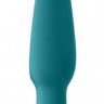 Бирюзовая анальная пробка с вибрацией Satisfyer Plug-ilicious 1 - 13,5 см.