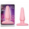 Розовая анальная пробка B Yours Small Cosmic Plug - 10,1 см.