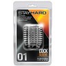 Прозрачная насадка с шипами STAY HARD COCK SLEEVE 01 CLEAR