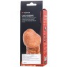Телесная закрытая насадка с шершавой головкой Cock Sleeve 007 Size L - 17,6 см.