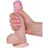 Фаллоимитатор COCK NEXT 6  с подошвой-присоской - 18,5 см.